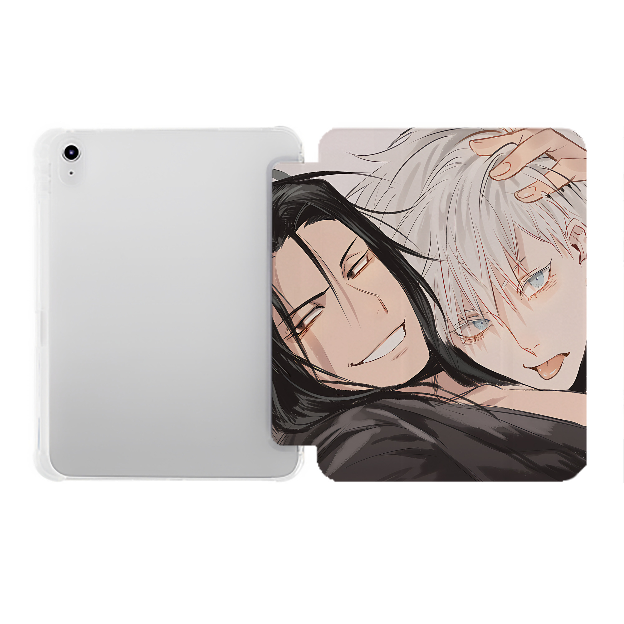 （画像用） SPY×FAMILY间谍家家酒 IPad ケース ペン収納付き 三つ折りスタンド PUレザー×シリコン 対応機種9.5/10.5/10.9インチ